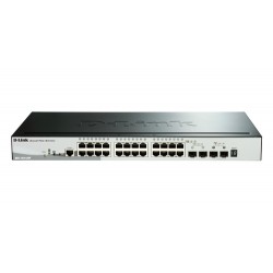 D-Link DGS-1510-28P commutateur réseau Géré L3 Gigabit Ethernet (10/100/1000) Connexion Ethernet, supportant l'alimentation via 