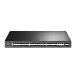 TP-Link TL-SG3452XP commutateur réseau Géré L2+ Gigabit Ethernet (10/100/1000) Connexion Ethernet, supportant l'alimentation via