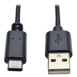 Tripp Lite U038-006 câble USB 1,83 m USB 2.0 USB A USB C Noir