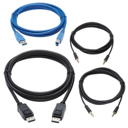 Tripp Lite P785-DPKIT06 câble kvm Noir, Bleu 1,8 m
