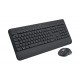 Logitech Signature MK650 Combo For Business clavier Souris incluse RF sans fil + Bluetooth AZERTY Français Graphite