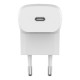 Belkin 20W USB-C PD PPS WALL CHARGER WHITE Blanc Intérieure