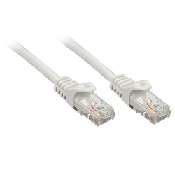 Lindy Rj45/Rj45 Cat6 0.3m câble de réseau Gris 0,3 m U/UTP (UTP)