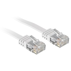 Lindy 10m Cat.6 câble de réseau Blanc Cat6