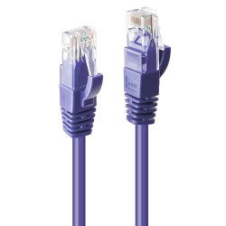 Lindy 48126 câble de réseau Violet 7,5 m Cat6 U/UTP (UTP)