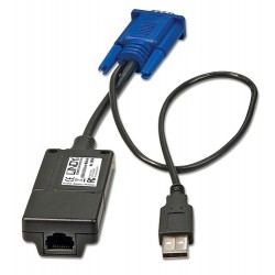 Lindy 39634 séparateur ou commutateur de câbles Noir, Bleu