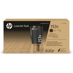 HP Kit de recharge de toner 153X authentique LaserJet Tank, noir