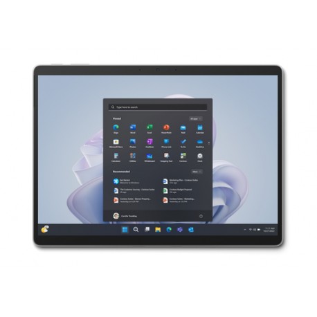 Microsoft Surface Pro 9 128 Go 33 cm (13") Intel® Core™ i5 8 Go Wi-Fi 6E (802.11ax) Windows 11 Pro Platine