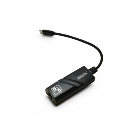 Urban Factory AUR04UF changeur de genre de câble USB C RJ-45 Noir