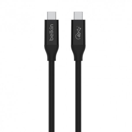 Belkin INZ001bt0.8MBK câble USB 0,8 m USB4 Gen 3x2 USB C Noir