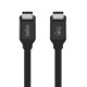 Belkin INZ001bt0.8MBK câble USB 0,8 m USB4 Gen 3x2 USB C Noir