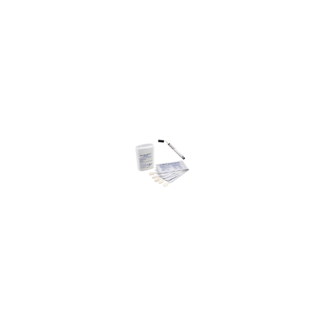 ACL002 Kit de nettoyage Advanced : 2 cartes en T, 2 cartes adhésives, 1 stylo, 60 lingettes pour imprimantes Zenius Primacy