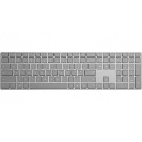 Microsoft Surface Keyboard clavier RF sans fil + Bluetooth Gris