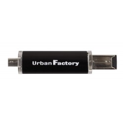 Urban Factory ICR52UF lecteur de carte mémoire USB 2.0/Micro-USB Noir