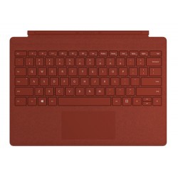 Microsoft Surface Pro Signature Type Cover Rouge Microsoft Cover port AZERTY Français