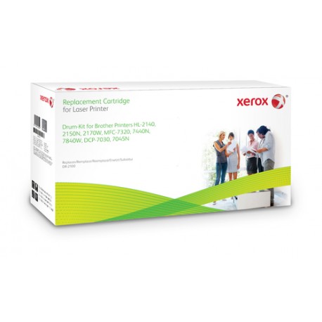 Xerox Cartouche de tambour. Equivalent à Brother DR2100. Compatible avec Brother DCP-7030/7040/7045W, HL-2140/HL-2150N/HL-2170W,