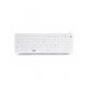 Urban Factory AKB69UF clavier USB QWERTY Espagnole Blanc