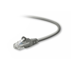 Belkin UTP CAT5e 3m câble de réseau Gris U/UTP (UTP)