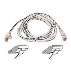 Belkin High Performance - Patch cable 5m UTP ( CAT 6 ) - white câble de réseau Blanc