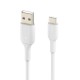 Belkin CAB001BT0MWH câble USB 0,15 m USB A USB C Blanc