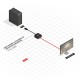 Lindy 41068 câble vidéo et adaptateur 1,5 m DisplayPort HDMI Type A (Standard) Noir