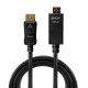 Lindy 36923 câble vidéo et adaptateur 3 m DisplayPort HDMI Type A (Standard) Noir