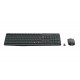 Logitech MK235 clavier Souris incluse USB QWERTY US International Gris