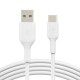 Belkin BoostCharge câble USB 1 m USB A USB C Blanc