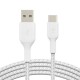 Belkin CAB002BT0MWH câble USB 0,15 m USB A USB C Blanc