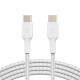 Belkin CAB004BT1MWH câble USB 1 m USB C Blanc