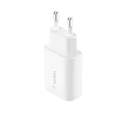 Belkin WCA001VFWH chargeur d'appareils mobiles Téléphone portable, Chargeur électrique, Smartphone, Tablette Blanc Secteur Charg