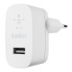 Belkin WCA002VFWH chargeur d'appareils mobiles Téléphone portable, Tablette Blanc Secteur Intérieure