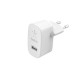 Belkin WCA002VFWH chargeur d'appareils mobiles Téléphone portable, Tablette Blanc Secteur Intérieure