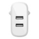 Belkin WCE001VF1MWH chargeur d'appareils mobiles Universel Blanc Secteur Intérieure