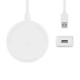 Belkin WIA001VFWH chargeur d'appareils mobiles Téléphone portable Blanc Secteur Recharge sans fil Charge rapide Auto