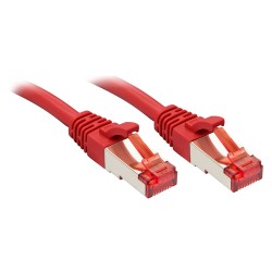 Lindy Cat.6 S/FTP, 2m câble de réseau Rouge Cat6 S/FTP (S-STP)