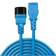 Lindy 30470 câble électrique Bleu 0,5 m Coupleur C14 Coupleur C13