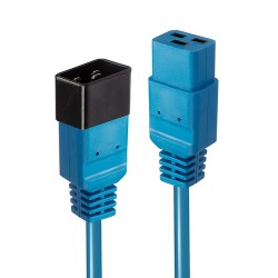Lindy 30121 câble électrique Bleu 2 m Coupleur C19 Coupleur C20