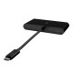 Belkin AVC004BTBK station d'accueil USB 3.2 Gen 1 (3.1 Gen 1) Type-C Noir