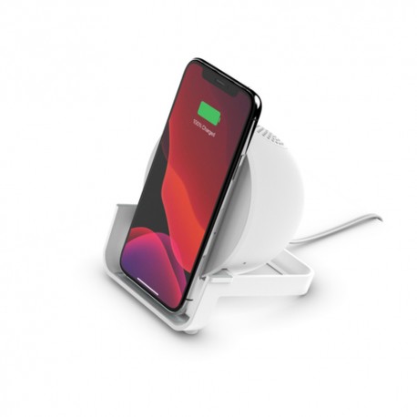 Belkin AUF001VFWH chargeur d'appareils mobiles Smartphone Blanc USB Recharge sans fil Charge rapide Intérieure