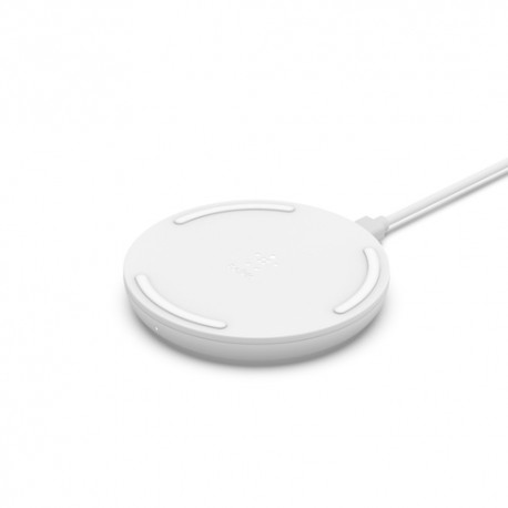 Belkin WIA002btWH Smartphone Blanc Secteur Recharge sans fil Charge rapide Intérieure