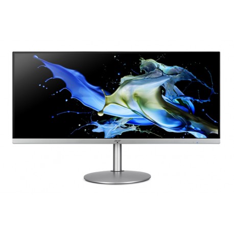 Acer CB2 CB342CKCsmiiphuzx LED display 86,4 cm (34") 3440 x 1440 pixels UltraWide Quad HD Noir, Argent