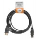 Belkin F3U134R3M câble USB 3 m USB A USB B Noir