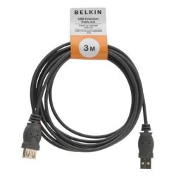 Belkin F3U134R3M câble USB 3 m USB A USB B Noir