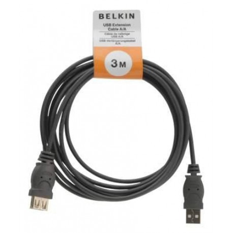 Belkin F3U134R3M câble USB 3 m USB A USB B Noir