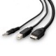 Belkin F1DN1CCBL-DH6t câble kvm Noir 1,8 m