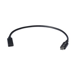 i-tec C31EXTENDCBL câble USB 0,3 m USB 3.1 Type-C Noir
