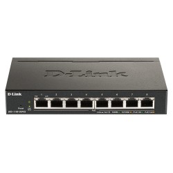 D-Link DGS-1100-08PV2 commutateur réseau Géré L2/L3 Gigabit Ethernet (10/100/1000) Connexion Ethernet, supportant l'alimentation