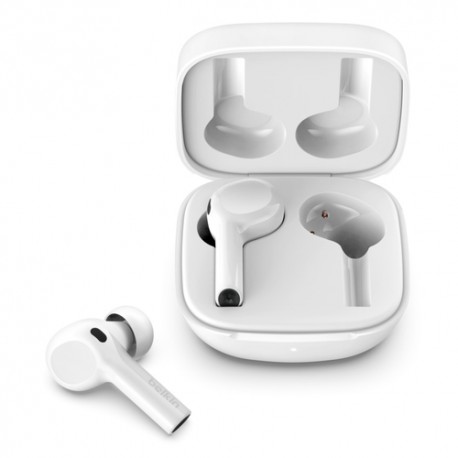 Belkin SOUNDFORM™ Freedom Casque Sans fil Ecouteurs Bluetooth Blanc