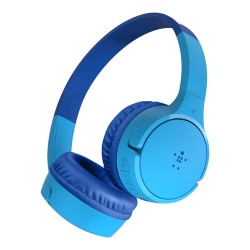 Belkin SOUNDFORM Mini Casque Avec fil &sans fil Arceau Musique Micro-USB Bluetooth Bleu